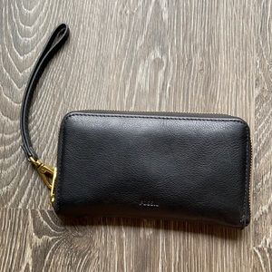 Black fossil wallet